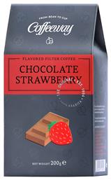 Καφές Φίλτρου Arabica με Άρωμα Chocolate & Strawberry Σοκολάτα & Φράουλα 200gr Κωδικός: 16121162 Coffeeway