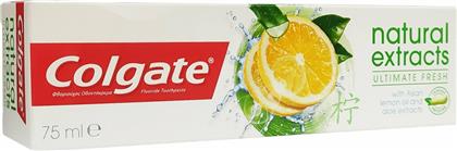 Colgate Natural Extracts Οδοντόκρεμα για Λεύκανση Ασιατικό Άρωμα Λεμονιού & Εκχυλίσματα Αλόης 75ml