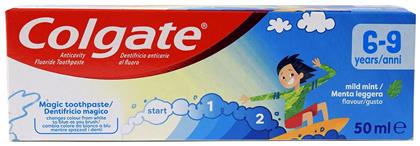 Οδοντόκρεμα 50ml με Γεύση Mild Mint για 6+ χρονών Colgate