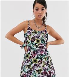 COLLUSION bright tattoo print skort dress-Multi από το Asos