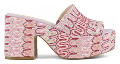 Mules με Χοντρό Ψηλό Τακούνι Colors Of California
