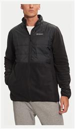 Ανδρική Ζακέτα Fleece με Φερμουάρ Μαύρη Columbia