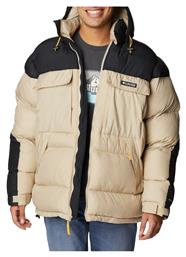 Ανδρικό Χειμωνιάτικο Μπουφάν Puffer Μπεζ Columbia
