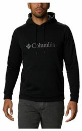 Ανδρικό Φούτερ με Κουκούλα και Τσέπες Μαύρο Columbia