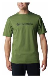 Ανδρικό T-shirt Κοντομάνικο Πράσινο Columbia