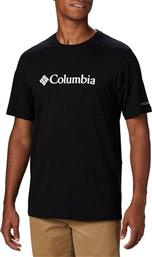 Columbia Basic Ανδρικό T-shirt Μαύρο Με Λογότυπο 1680053-010 από το Asos