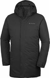 Columbia Blizzard Fighter Ανδρικό Μπουφάν Αδιάβροχο για Χειμώνα Μαύρο από το Athletix