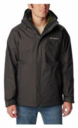 Bugaboo Ii Fleece 3 σε 1 Ανδρικό Χειμωνιάτικο Μπουφάν Μαύρο Columbia