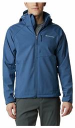 Cascade Ridge II Ανδρικό Χειμωνιάτικο Μπουφάν Softshell Αδιάβροχο Μπλε Columbia