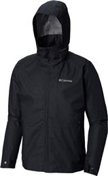 Columbia Casual Μαύρο Westbrook Αδιάβροχο Μπουφάν Με Κουκούλα από το Athletix