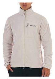 Fast Trek II Full Ανδρική Ζακέτα Fleece με Φερμουάρ Μπεζ Columbia