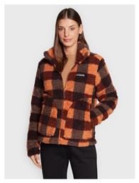 Fleece Γυναικεία Ζακέτα με Φερμουάρ σε Πορτοκαλί Χρώμα Columbia από το Modivo