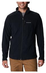 Klamath Range Ανδρική Ζακέτα Fleece με Φερμουάρ Μαύρη Columbia