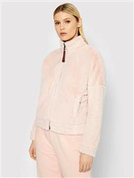 Columbia Κοντή Fleece Γυναικεία Ζακέτα με Φερμουάρ σε Ροζ Χρώμα από το Koolfly
