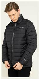 Columbia Powder Lite Ανδρικό Χειμωνιάτικο Μπουφάν Puffer Μαύρο από το Notos