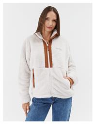 Sherpa Fleece Γυναικεία Ζακέτα Εκρού Columbia