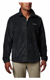 Steens Mountain Ανδρική Ζακέτα Fleece με Φερμουάρ Μαύρη Columbia