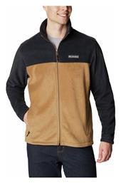 Steens Mountain Ανδρική Ζακέτα Fleece με Φερμουάρ Μαύρη Columbia