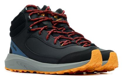 Trailstorm Peak Ανδρικά Ορειβατικά Μποτάκια Αδιάβροχα Μαύρα Columbia