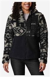 Columbia Winter Pass Fleece Γυναικεία Ζακέτα με Φερμουάρ σε Μαύρο Χρώμα από το Modivo