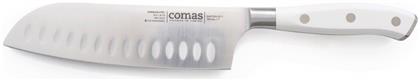 Marble Μαχαίρι Santoku από Ανοξείδωτο Ατσάλι 18cm CO08111000 Comas