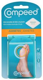 Επιθέματα Juanetes με Gel για το Κότσι Medium 5τμχ Compeed