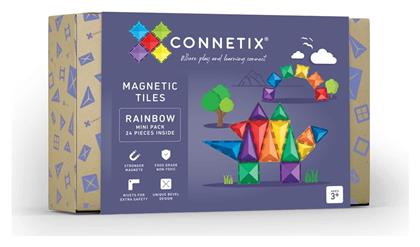 Μαγνητικό Παιχνίδι Κατασκευών Rainbow Mini για Παιδιά 3+ Ετών Connetix