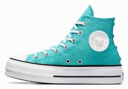 Chuck Taylor All Star Lift Γυναικεία Sneakers Τιρκουάζ Converse