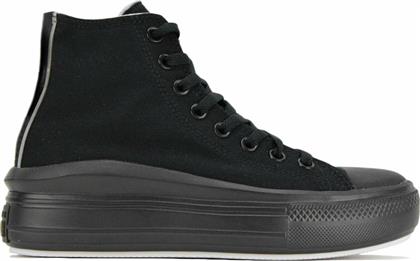 Converse Chuck Taylor All Star Move Γυναικεία Flatforms Μποτάκια Μαύρα από το Spartoo