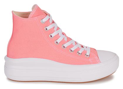 Chuck Taylor All Star Move Γυναικεία Sneakers Ροζ Converse
