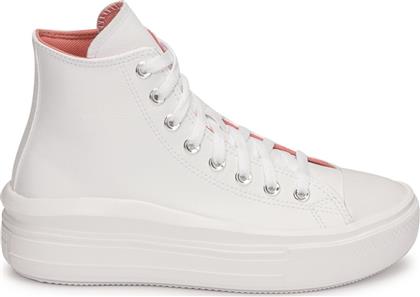 Converse Chuck Taylor All Star Move Hi Γυναικεία Flatforms Μποτάκια Λευκά από το MyShoe