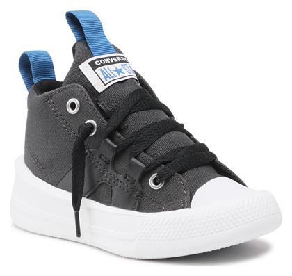 Chuck Taylor All Star Παιδικά Sneakers High Ανατομικά Μαύρα Converse