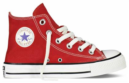 Chuck Taylor All Star Παιδικά Sneakers High Κόκκινα Converse