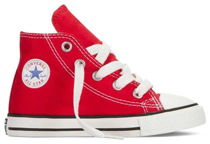Chuck Taylor All Star Παιδικά Sneakers High Κόκκινα Converse