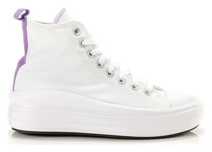 Chuck Taylor All Star Παιδικά Sneakers High Λευκά Converse