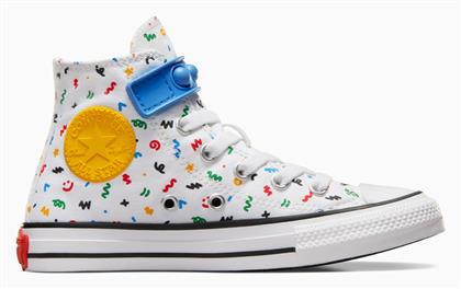 Chuck Taylor All Star Παιδικά Sneakers High Λευκά Converse