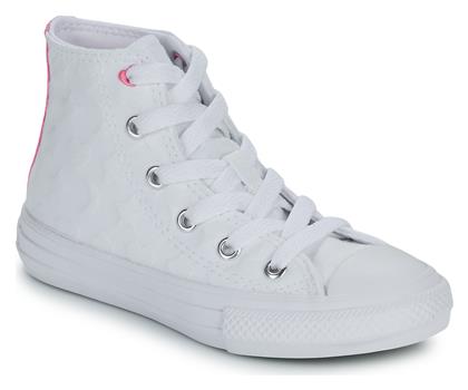 Chuck Taylor All Star Παιδικά Sneakers High Λευκά Converse