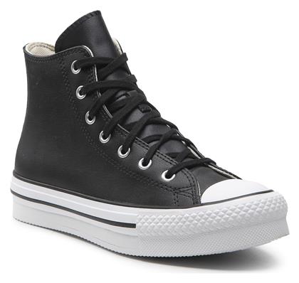 Chuck Taylor All Star Παιδικά Sneakers High Μαύρα Converse