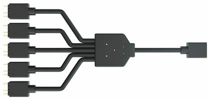 Addressable RGB 1-to-5 LED Splitter/Extension Cable CoolerMaster