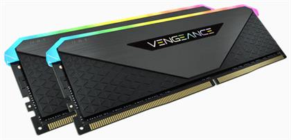 Vengeance RGB RT 32GB DDR4 RAM με 2 Modules (2x16GB) και Ταχύτητα 3200 για Desktop Corsair