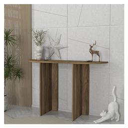 Cortado Κονσόλα Ξύλινη Καρυδί Μ120xΠ35xΥ75εκ. Megapap