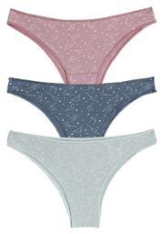 Brasiliano Βαμβακερά Γυναικεία Slip 3Pack Cotonella