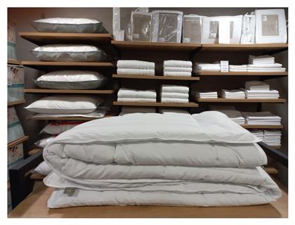 Πάπλωμα Ξενοδοχείου Λευκό Μονό 160x220εκ. Microfiber Cozy Cotton