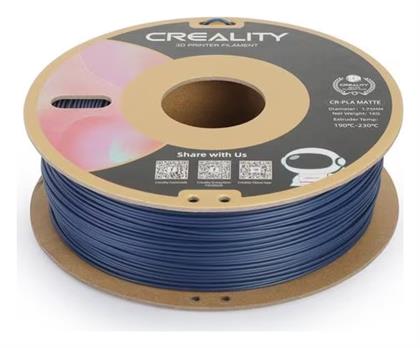 CR PLA 3D Printer Filament 1.75mm Matte Navy Blue 1kg Creality3D