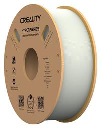 Hyper PLA 3D Printer Filament 1.75mm Λευκό 1kg Creality3D