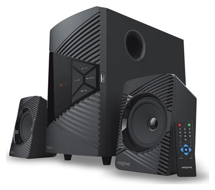 SBS E2500 2.1 με Ισχύ 30W σε Μαύρο Χρώμα Creative