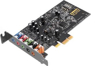 Creative Sound Blaster Audigy FX ​Εσωτερική PCI Express Κάρτα Ήχου 5.1 από το e-shop
