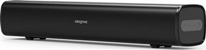 Stage Air Ασύρματα Ηχεία Υπολογιστή 2.0 με Bluetooth και Ισχύ 20W σε Μαύρο Χρώμα Creative