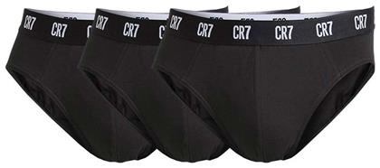 Ανδρικά Σλιπ Μαύρα Μονόχρωμα 3Pack Cristiano Ronaldo