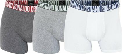 Cristiano Ronaldo Ανδρικό Boxer 3 Pack Dark Grey / Grey / White από το 99FashionBrands
